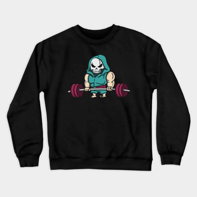 Undead Deadlift Crewneck Sweatshirt by Brianjstumbaugh